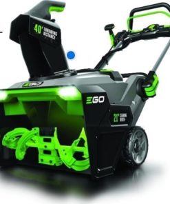 EGO Power+ 21-Inch Cordless Snow Blower, 56V, Steel Auger, (2) 5.0Ah Batteries & Charger